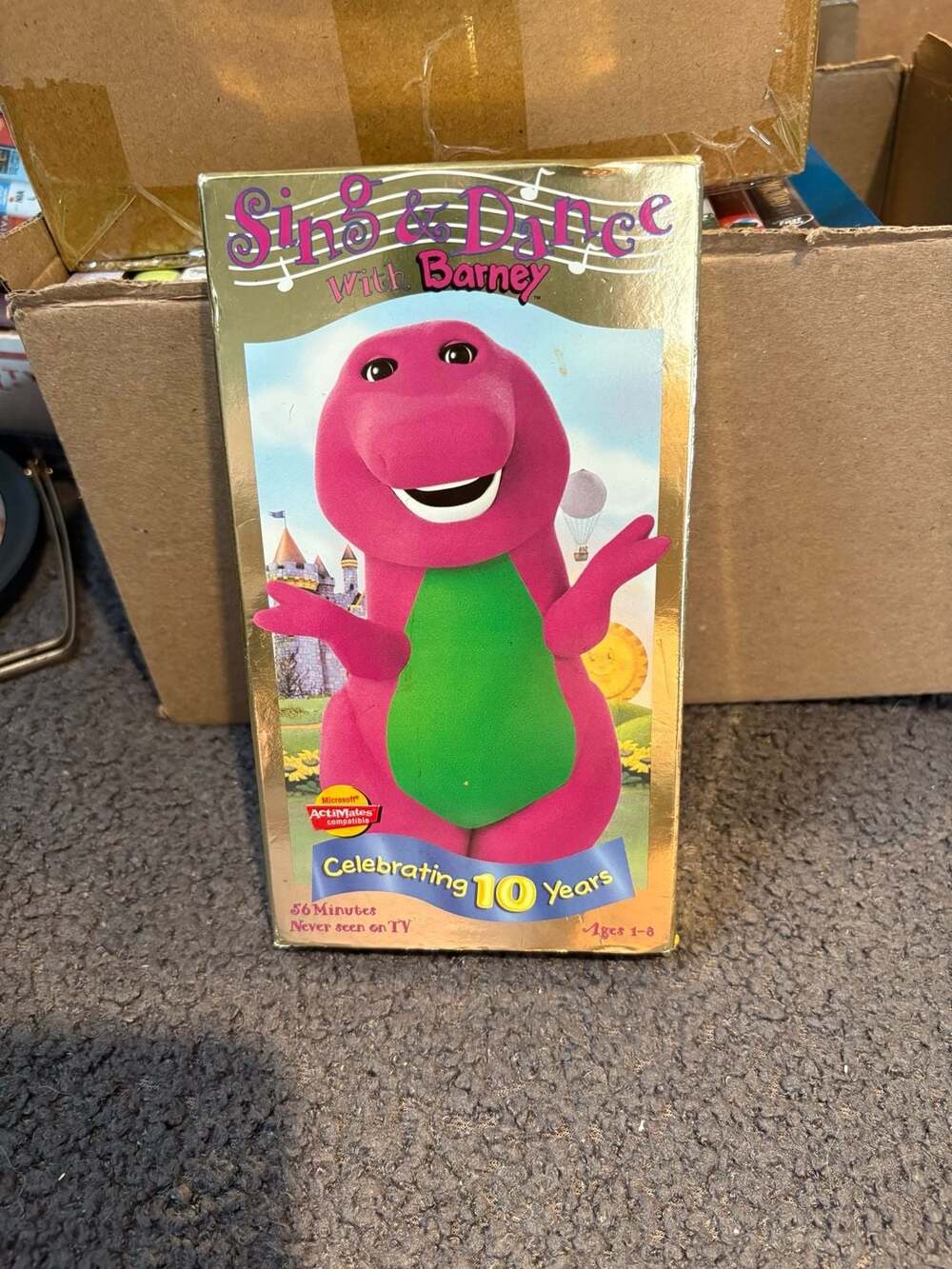 Sing and Dance With Barney VHS